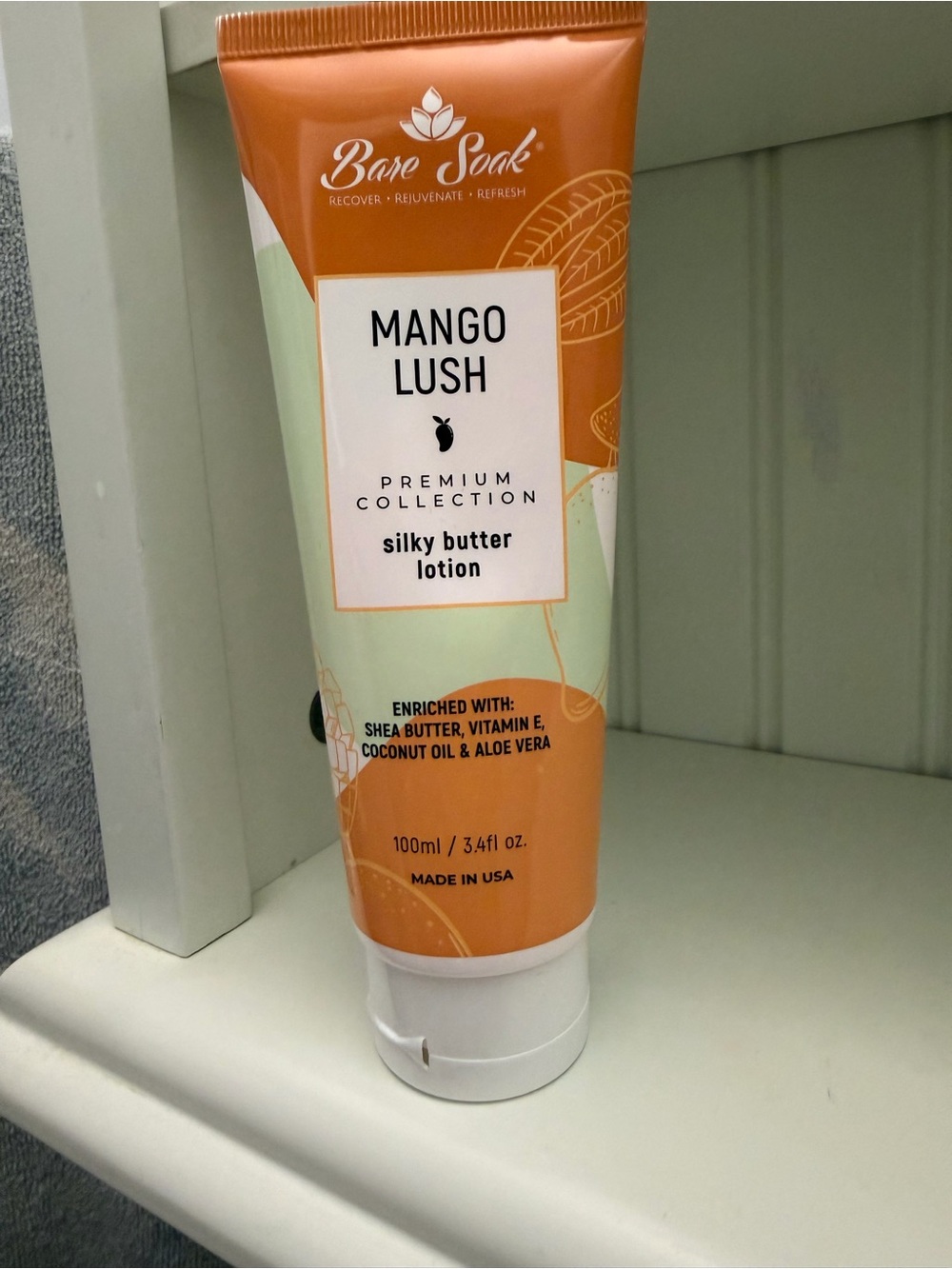 Mango Lush Silky Butter Lotion - Orange